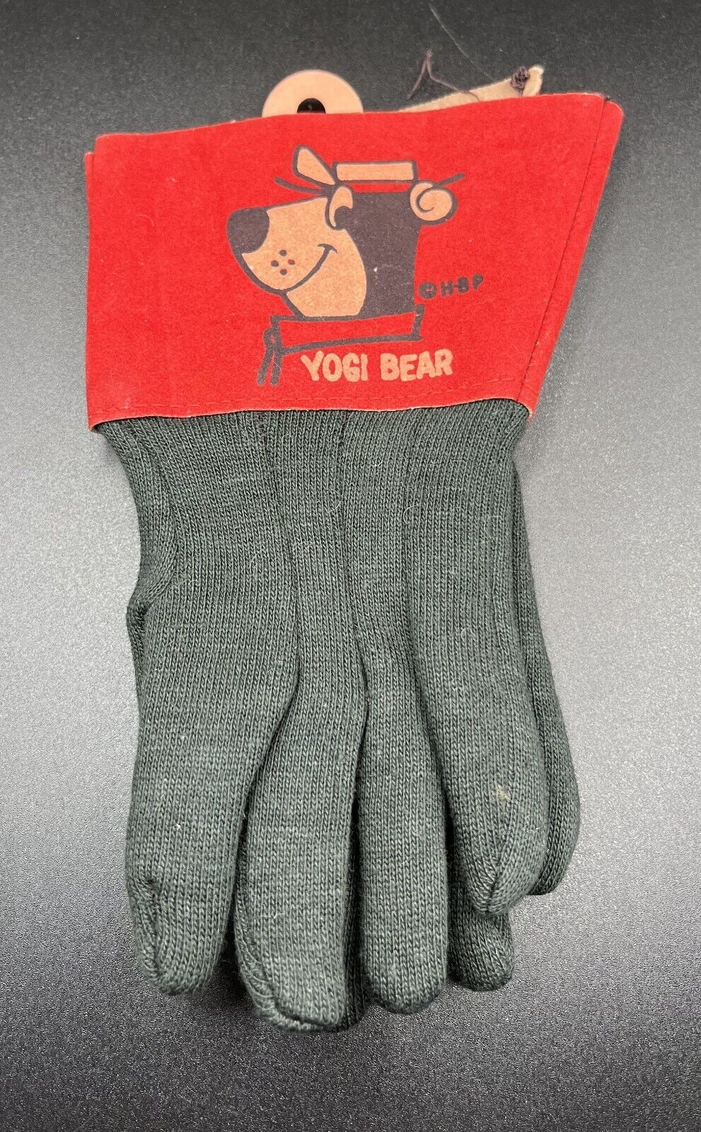 1959 Yogi Bear Children\'s Gloves Hanna-Barbera Prod Huckleberry Hound Boss NOS