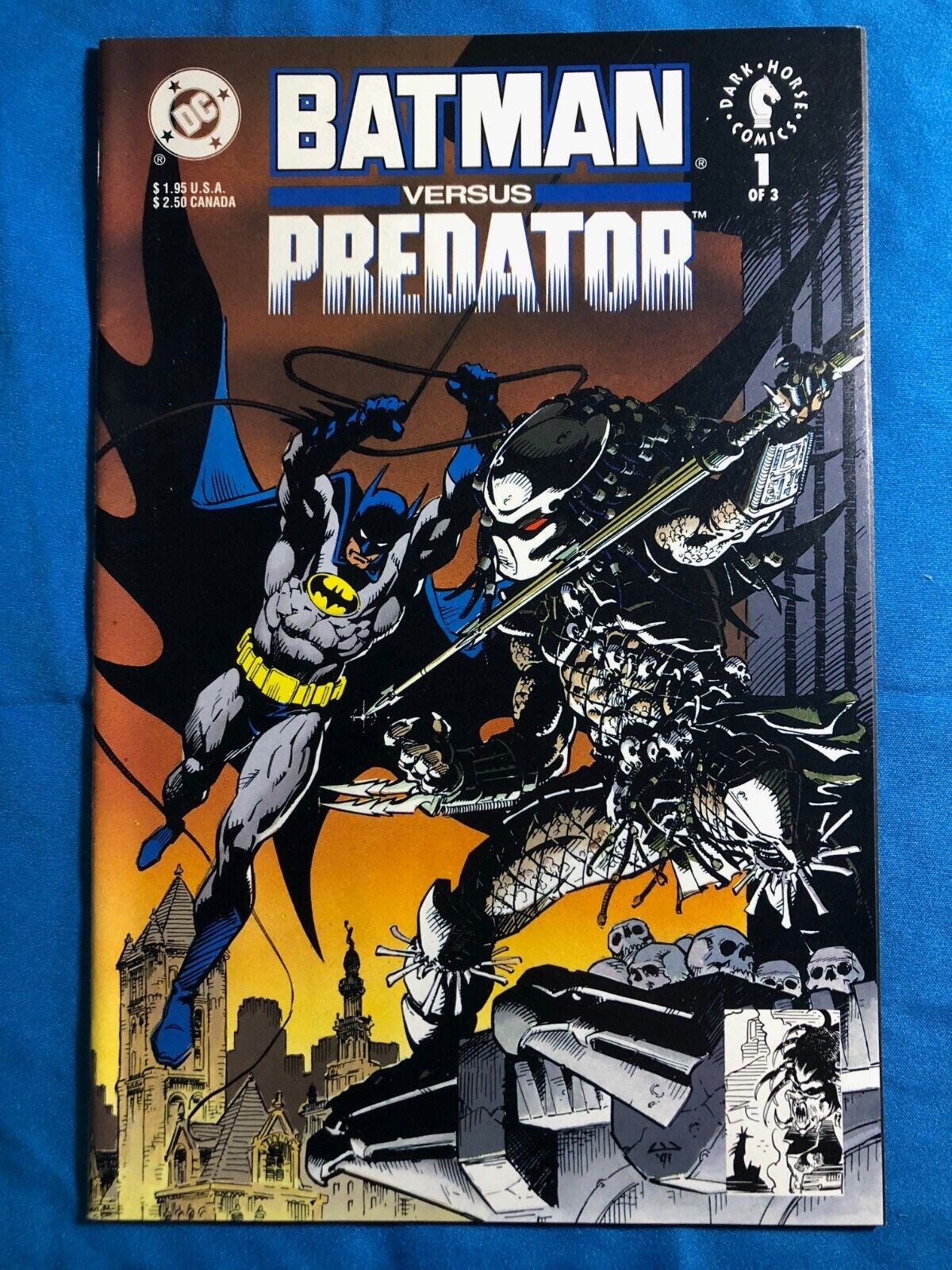 Batman vs. Predator (1991 DC Dark Horse) 1st Meeting of Foes High Grade NM-