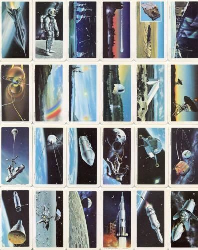1969 Brooke Bond Canada Limited The Space Age Vintage Card Set 48 Cards