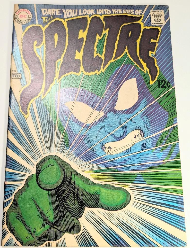 The Spectre #8 FN+ 6.5 Classic NICK CARDY cvr DC 1969 Justice League Silver-age