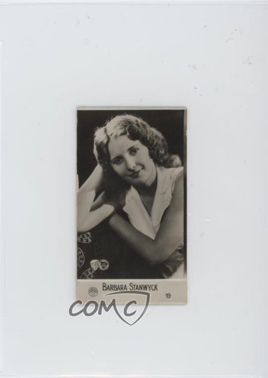 1929 Rose Marie Chokladen Film Stars Barbara Stanwyck #19 04le