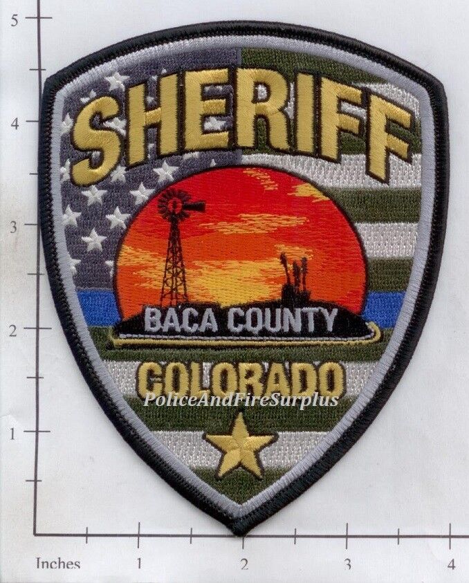 Colorado - Baca County Sheriff CO Police Dept Patch
