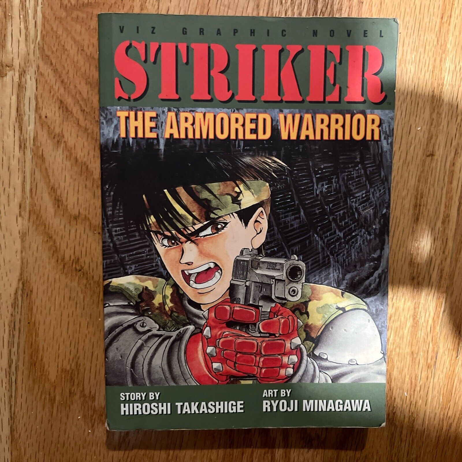 Striker: The Armored Warrior (Viz, 1998). Mint Condition, Soft VIZ GRAPHIC NOVEL