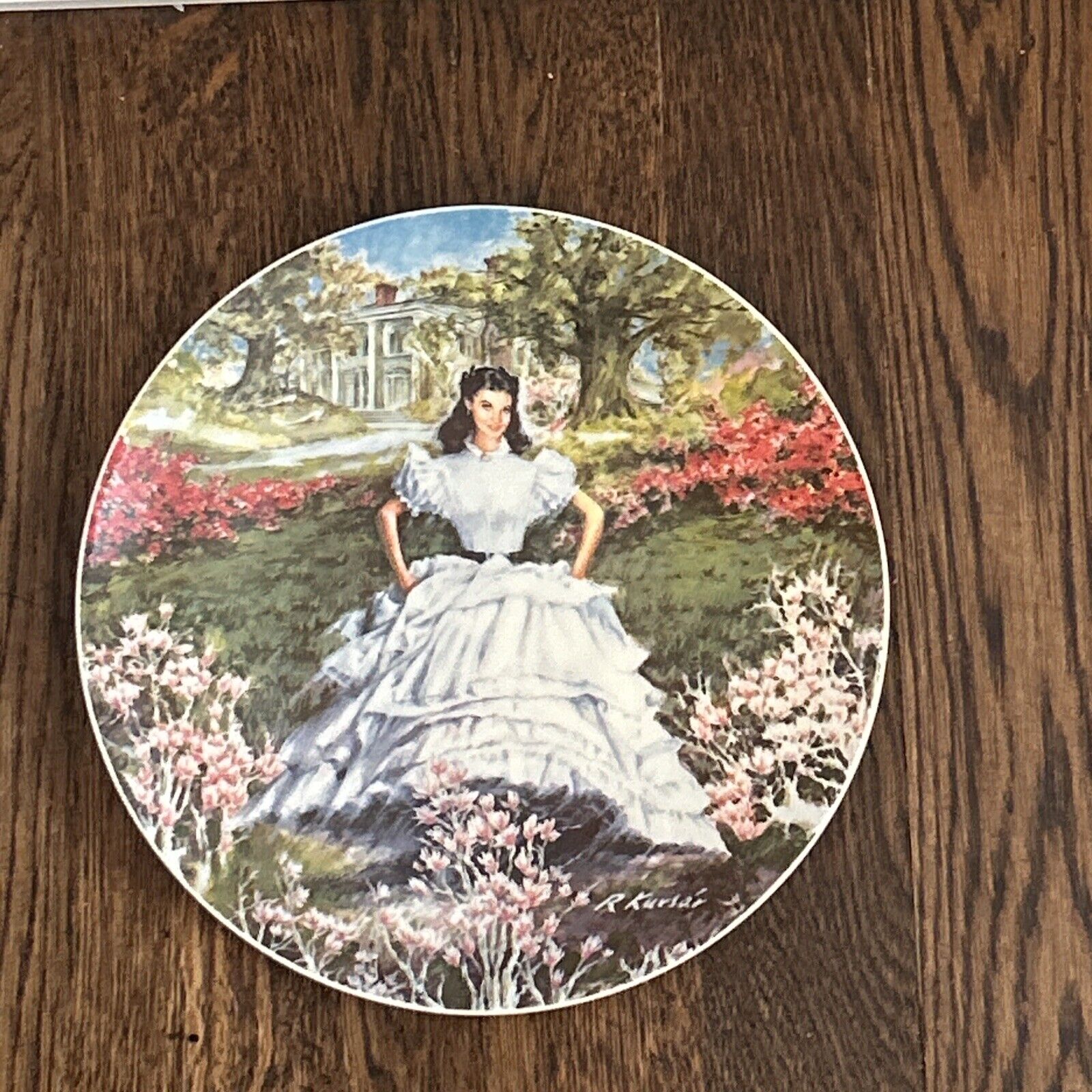 Vintage MGM Gone With the Wind 1978 Scarlett Knowles 1st Issue Collector\'s Plate