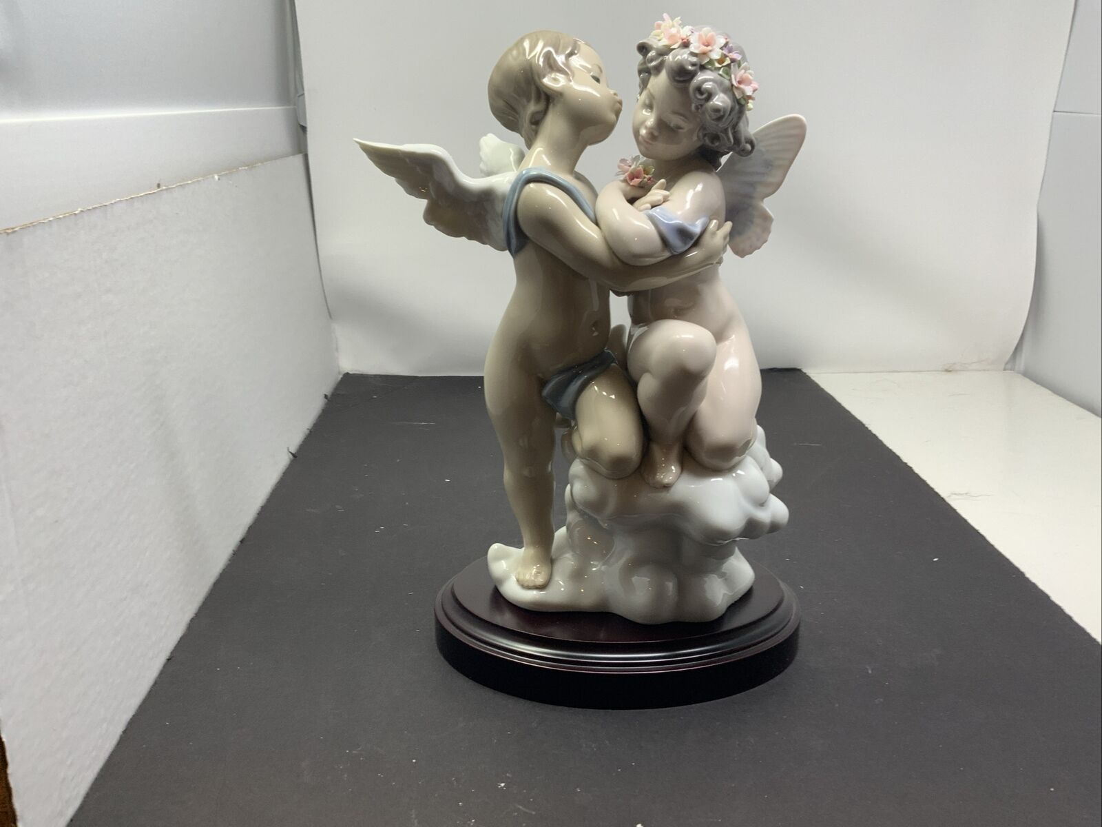 Vintage Lladro Heaven On Earth Figurine Limited Edition Mint In Box Signed