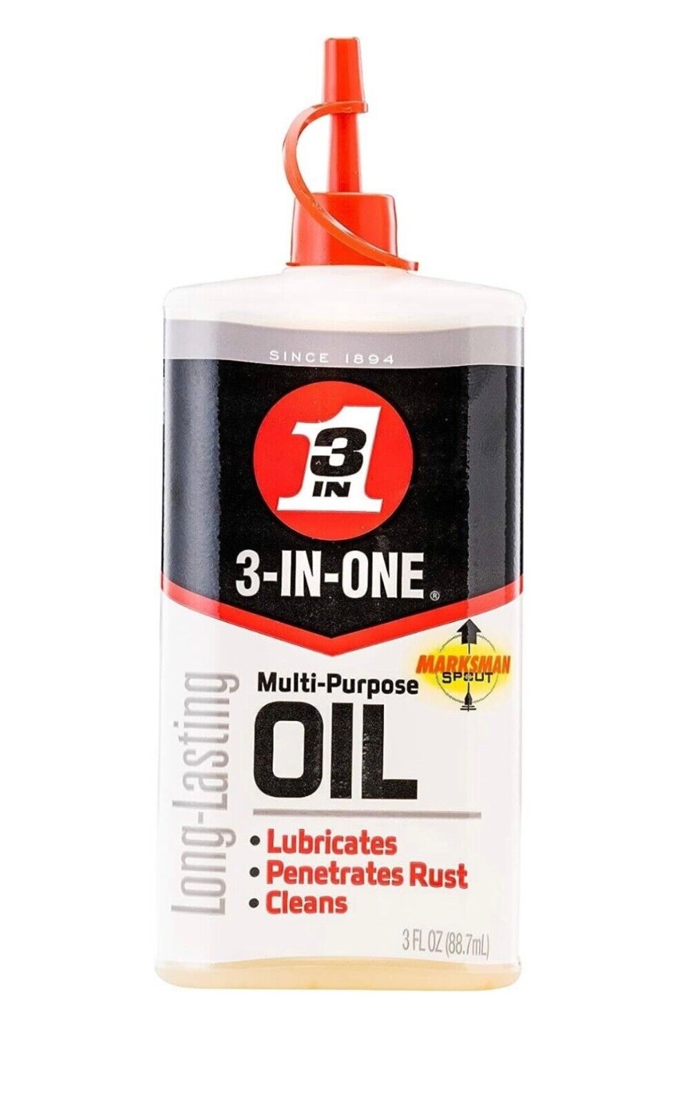 3-IN-ONE Multi-Purpose Oil - Trusted Tool, Precise Application - 3 OZ, 1-pack