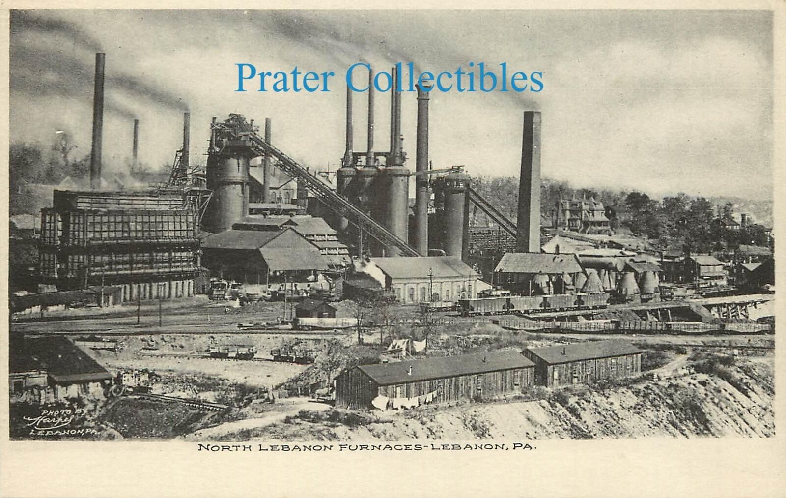 Pennsylvania, PA, Lebanon, North Lebanon Furnaces UDB Albertype Co Postcard