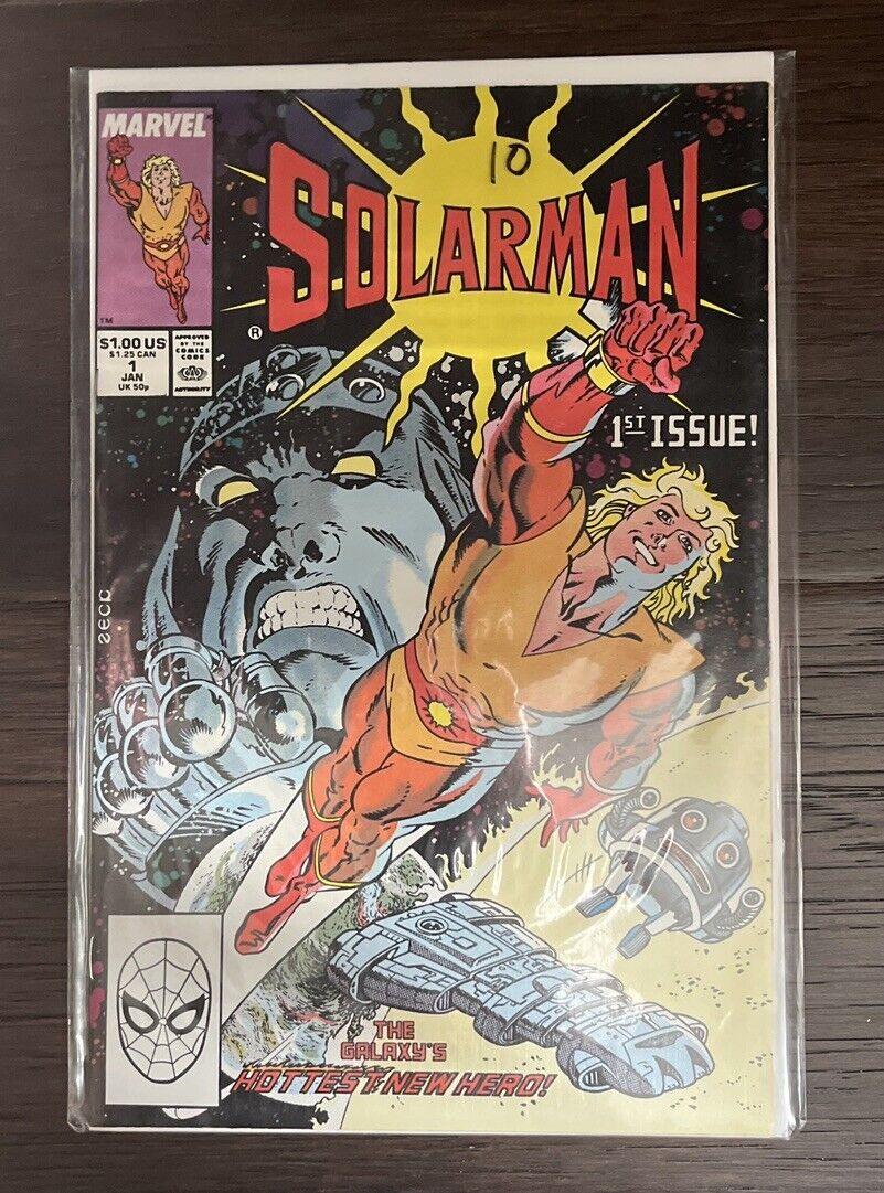 Marvel Comics Solarman #1 Jan 1st 1989 NM-