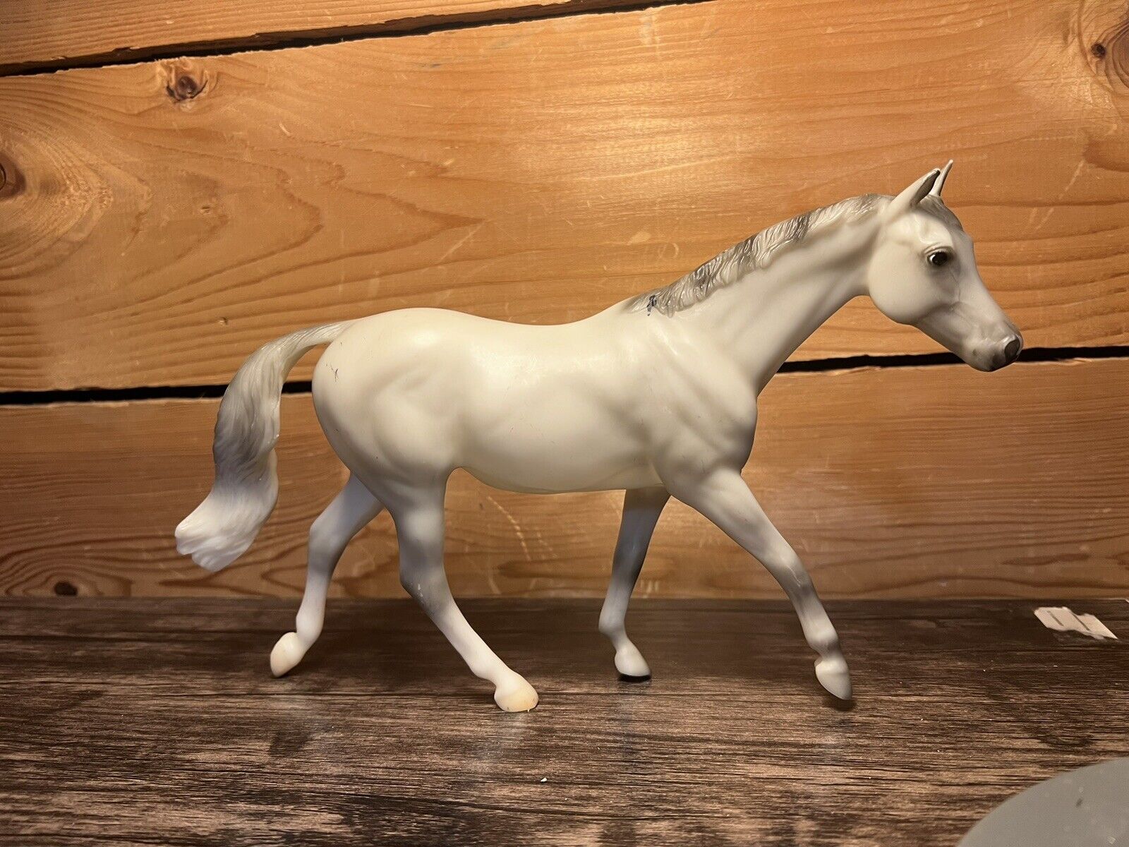 Breyer Model Horse Grey Selle Francais