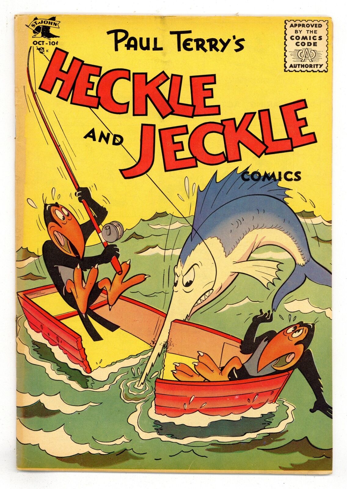 Heckle and Jeckle #24 VG 4.0 1955