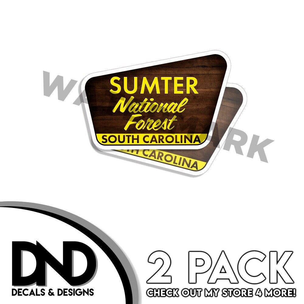 Sumter National Forest South Carolina Decal 4\