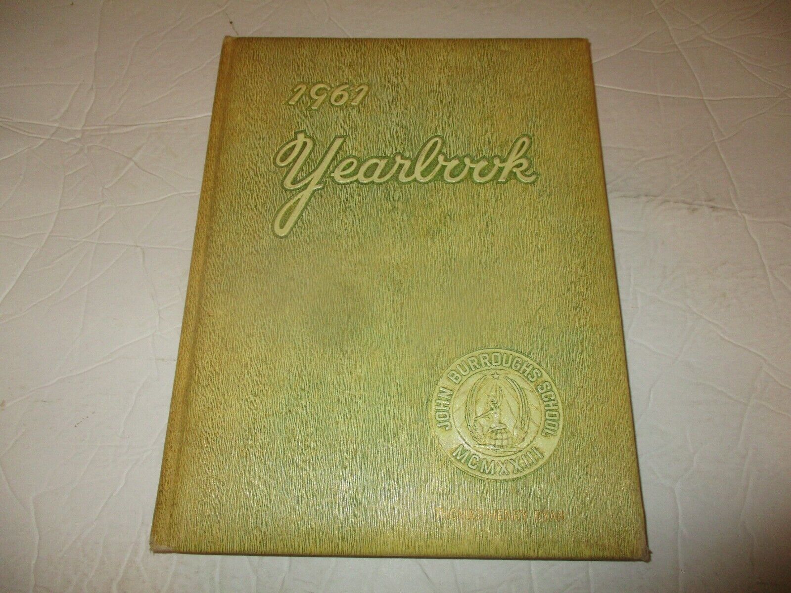 John Burroughs School yearbook 1961 - St. Louis, Missouri (Ladue) college prep