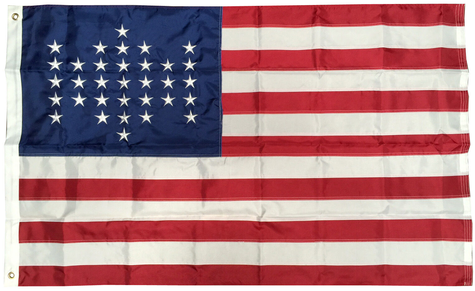 3x5 American 33 STAR Flag Fort Sumter EMBROIDERED NYLON Old Glory Spangled USA