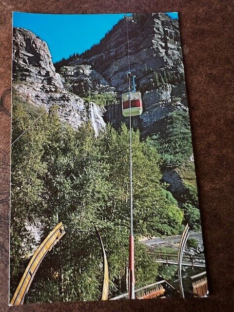 Postcard: The Sky Ride, Provo Canyon, Utah photochrome