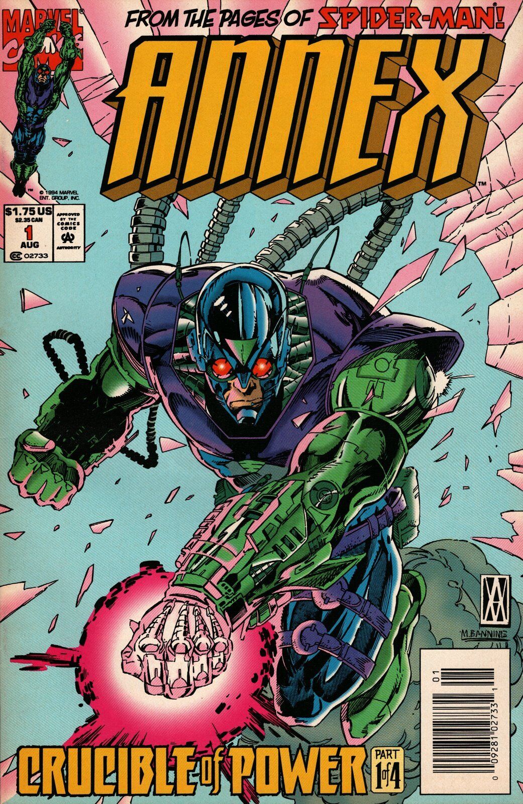 Annex #1 Newsstand Cover (1994) Marvel Comics