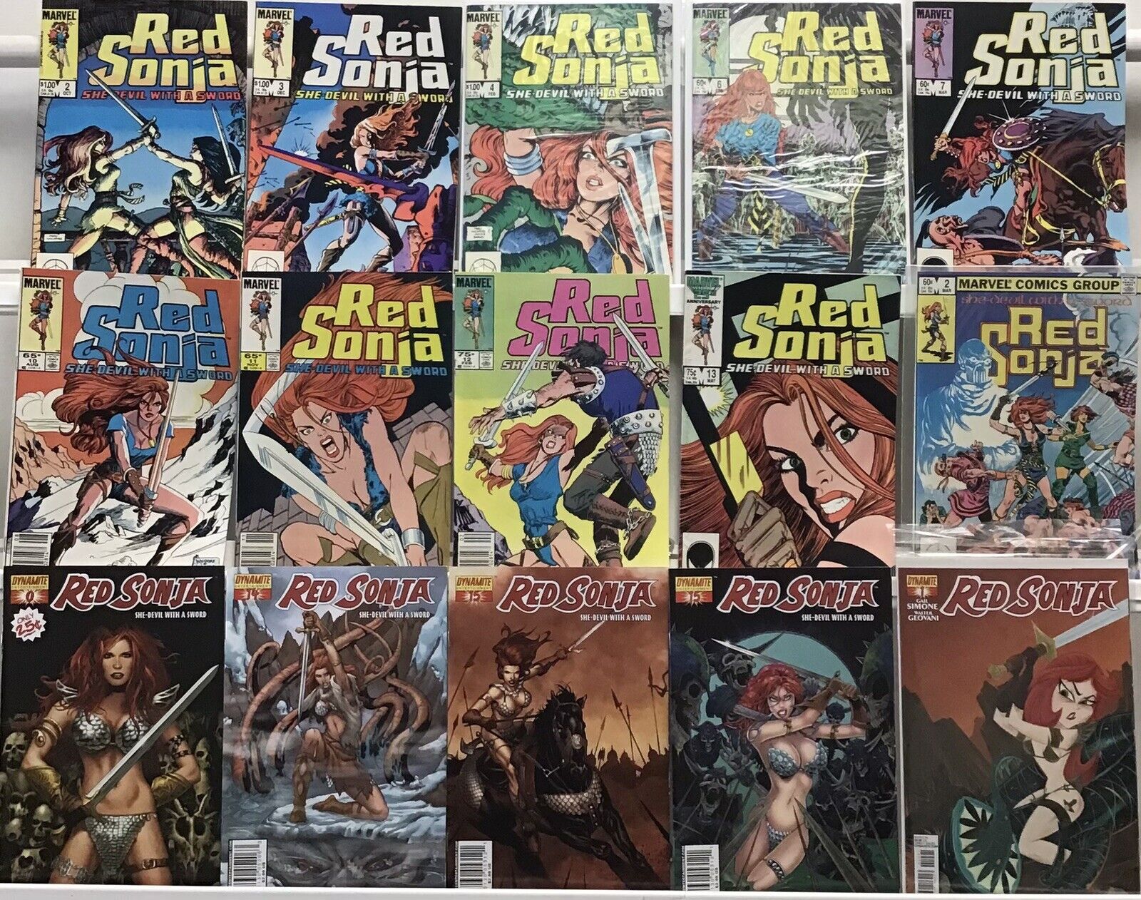 Red Sonja Lot Of 15 Comics