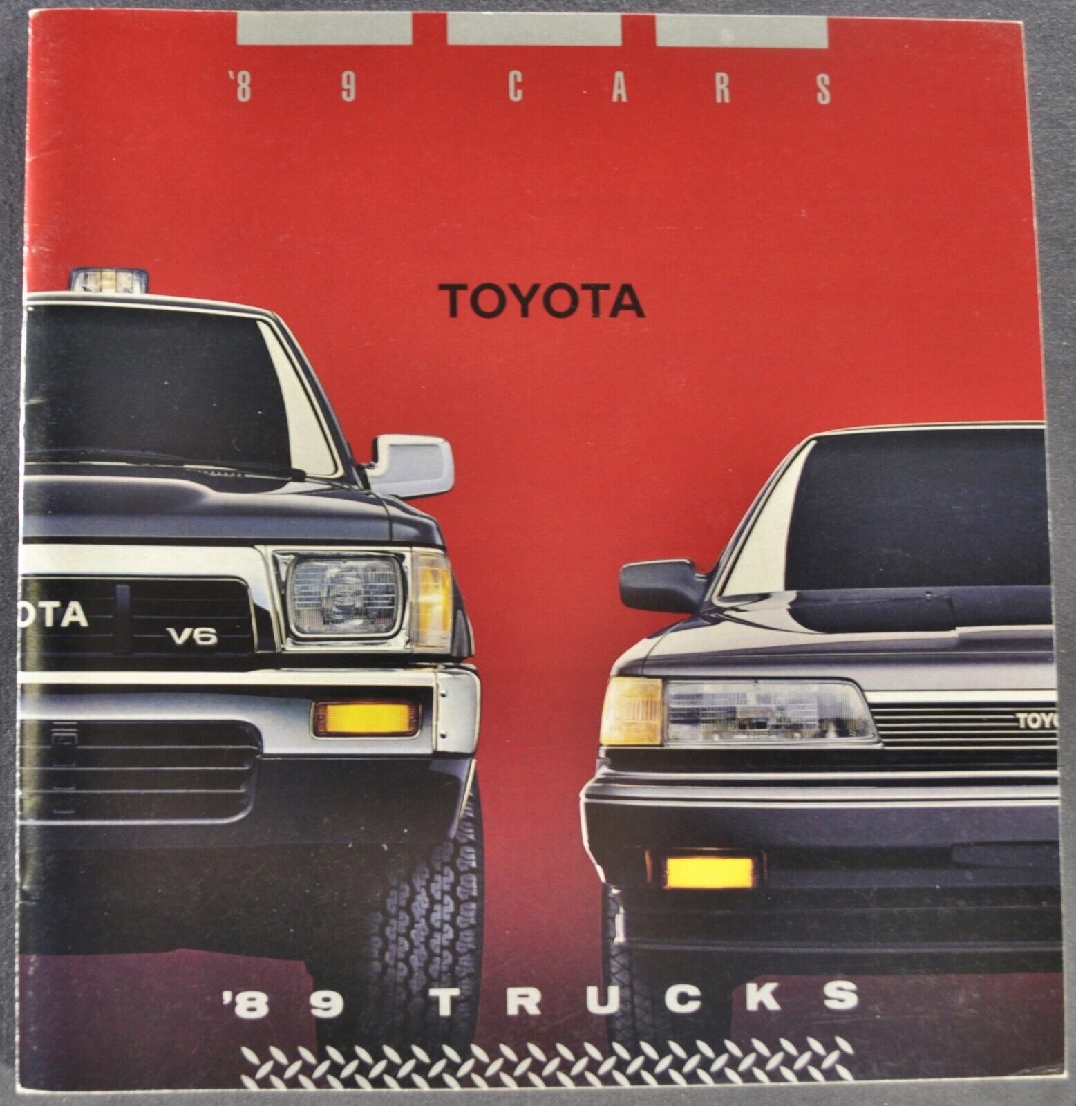 1989 Toyota Brochure Celica Supra MR2 Camry Corolla 4Runner Pickup Land Cruiser