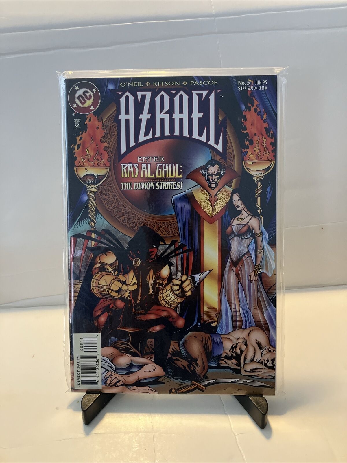 Azrael  #5, Vol. 1 (1995-1998) DC Comics, Enter Ras Al Ghul