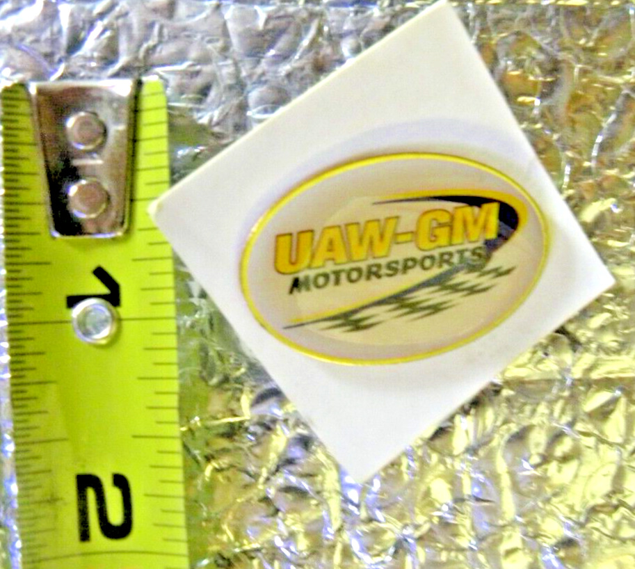 NASCAR Collectible UAW GM Motorsports Colorful Metal Pin Back Lapel Pin