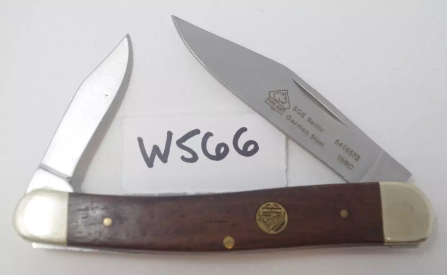 Vintage Puma SGB Senior Pocket Knife #6416572 15/RC German Steel