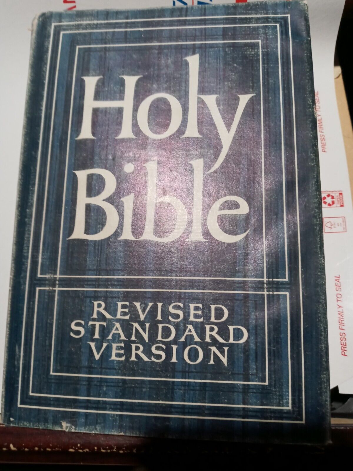 Holy Bible revised standard version 1952 religion spirituality