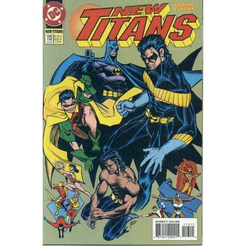 New Titans #113 DC comics NM minus Full description below [b: