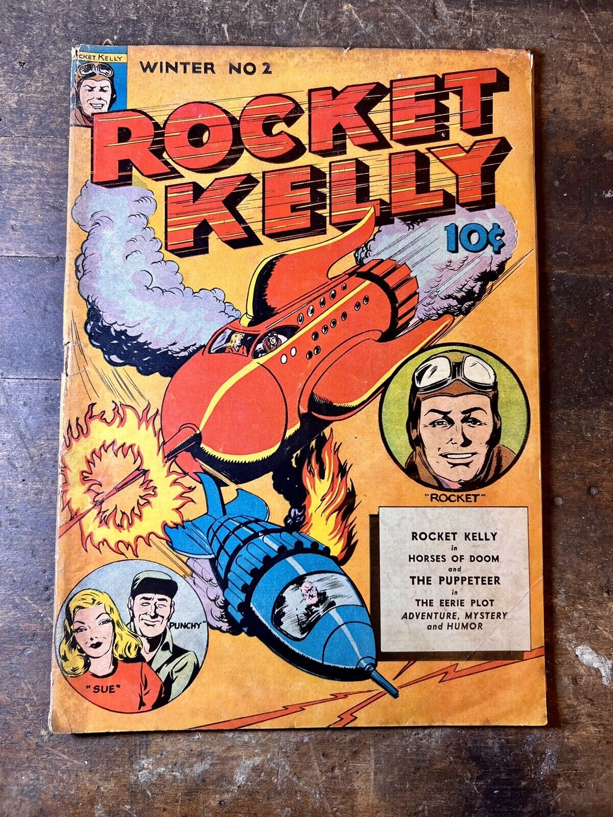 Rocket Kelly Volume 1 #2 Fox Comic Book