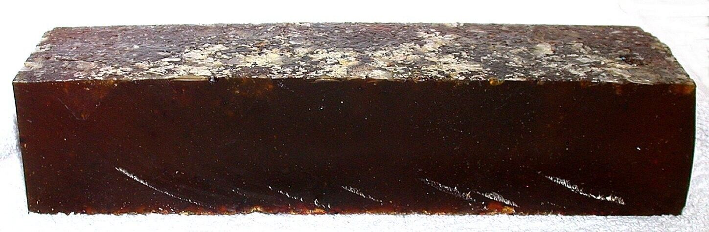 3 Pound 14.1 Ounce 1760 Gram Amber Resin Block Cabochon Carving Rough SB8/62023