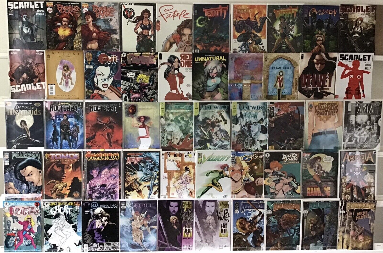 Bad Girl Comic Book Lot of 50
