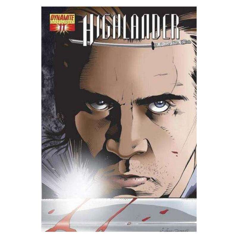 Highlander #11 Dias cover  - 2006 series Dynamite comics NM [m^