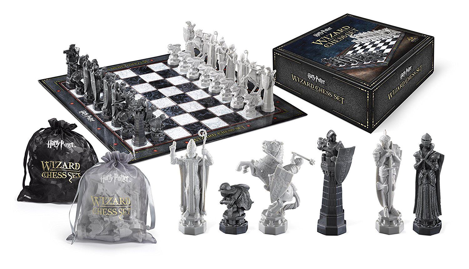 Harry Potter Wizard Chess Set Officially Licensed The Noble Collection NN7580