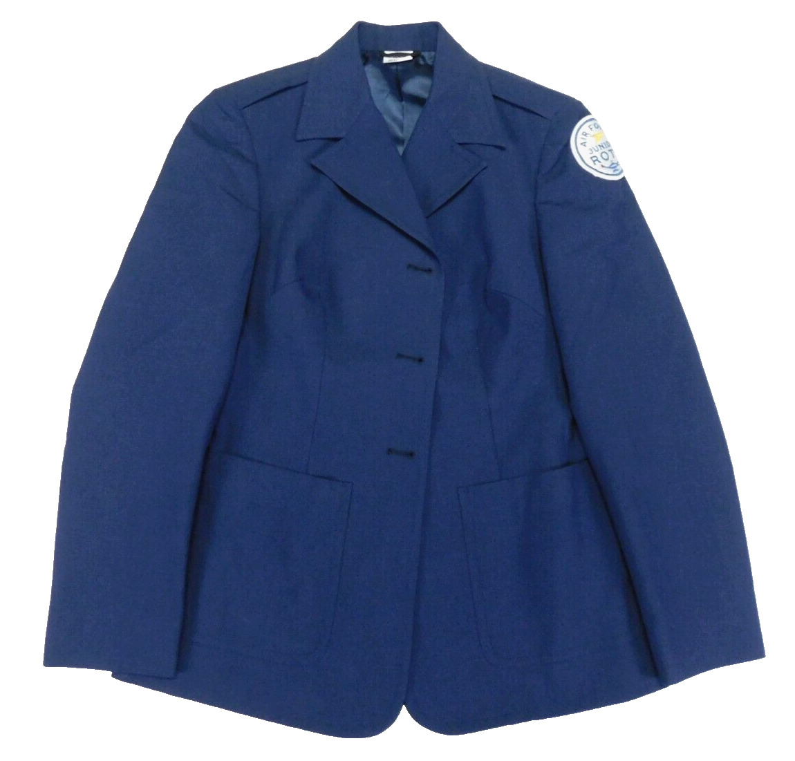 US Air Force JROTC Coat 10 Regular Womens Tropical Dress Blue 1608 Poly/Wool '95