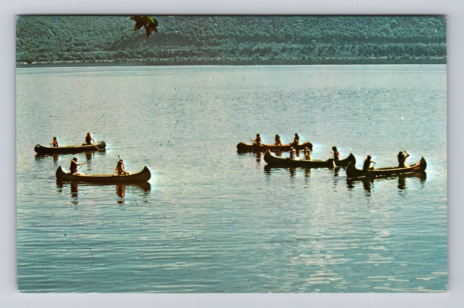 Frontenac MN-Minnesota, Camp Villa Maria, Lake Pepin, Antique Vintage Postcard