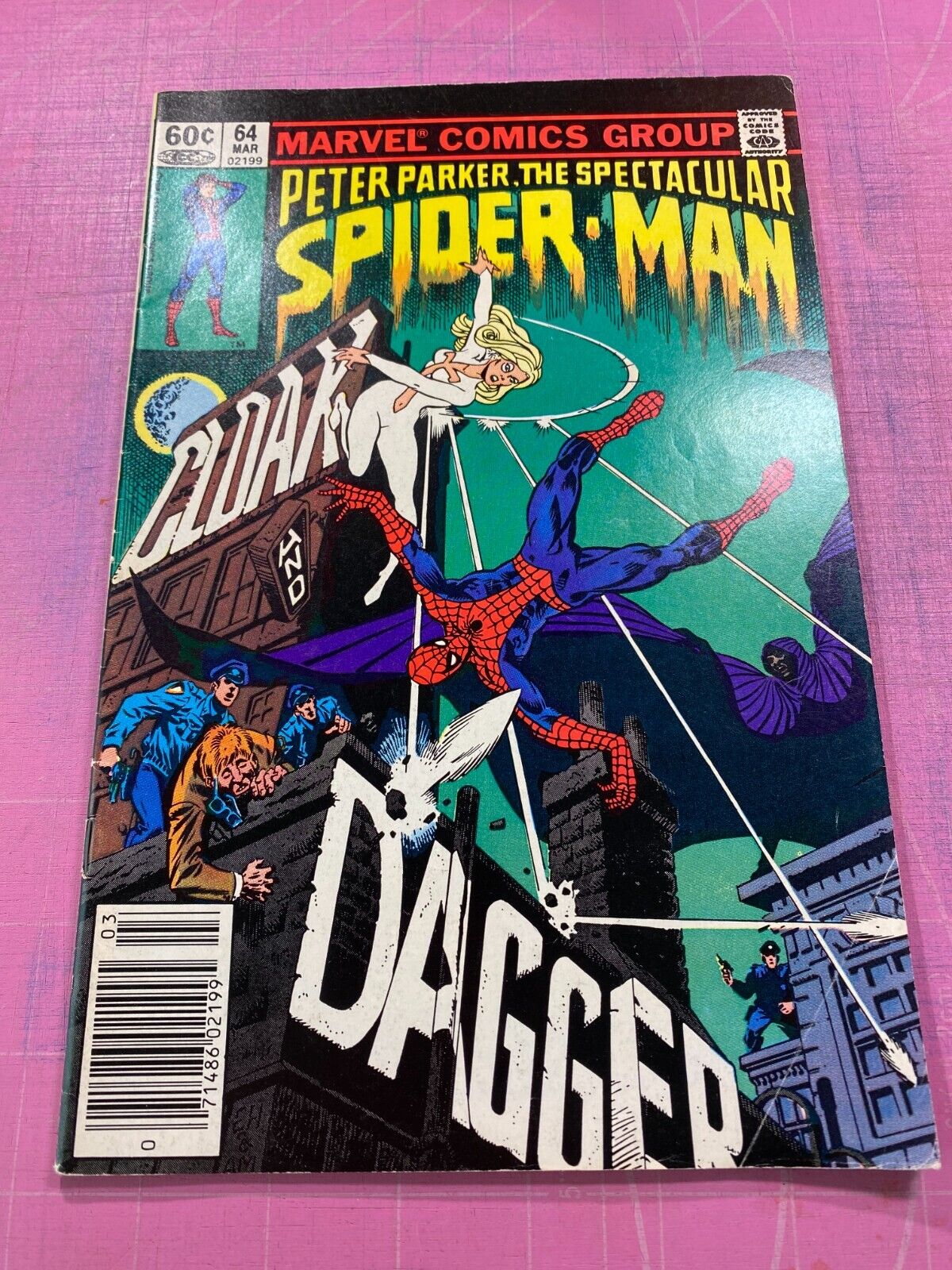 Spectacular Spider-Man # 64 (1981) KEY FN First Appearance of Cloak & Dagger