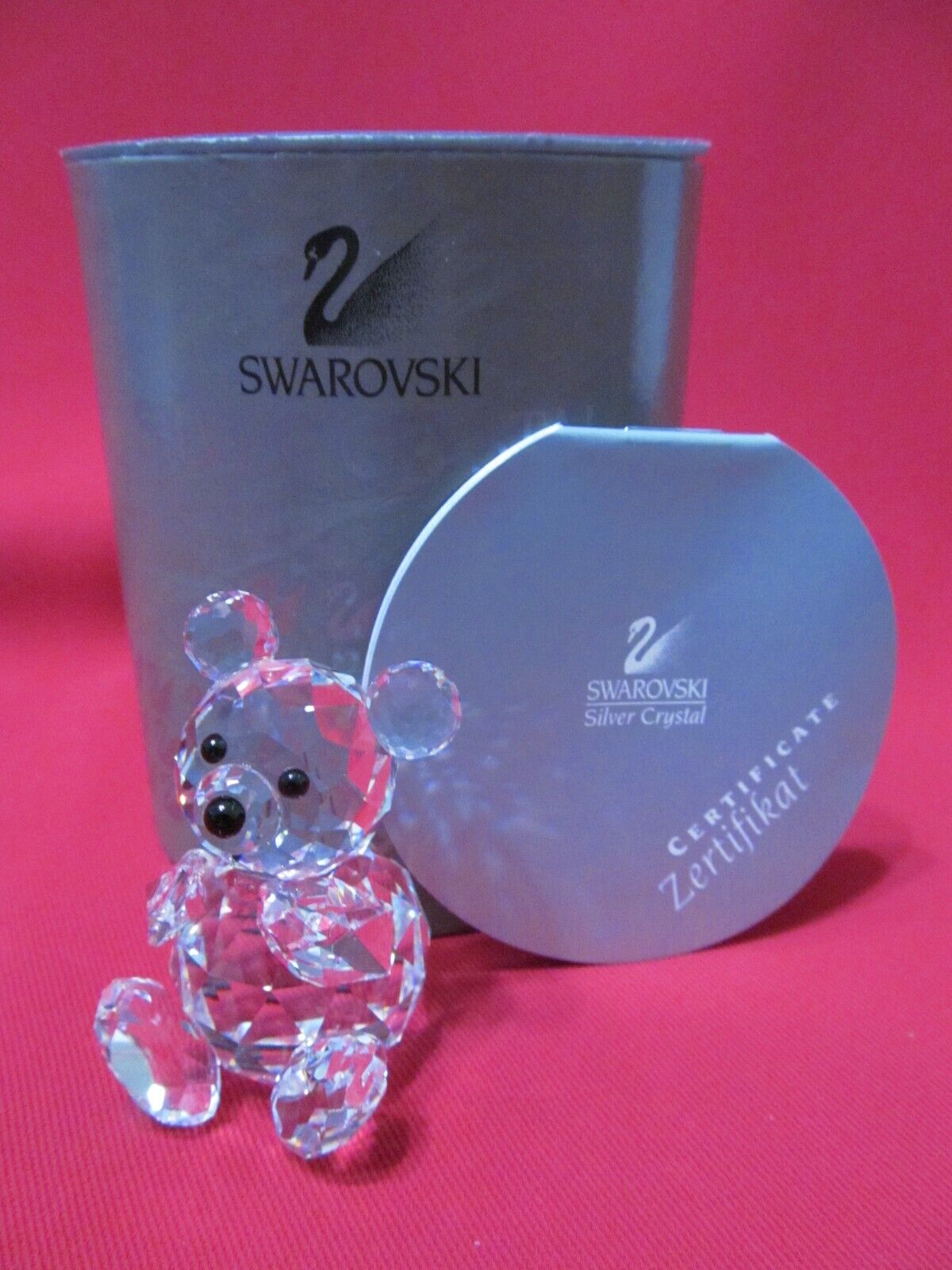 *** Swarovski Crystal Small Bear MIB #010004 ***