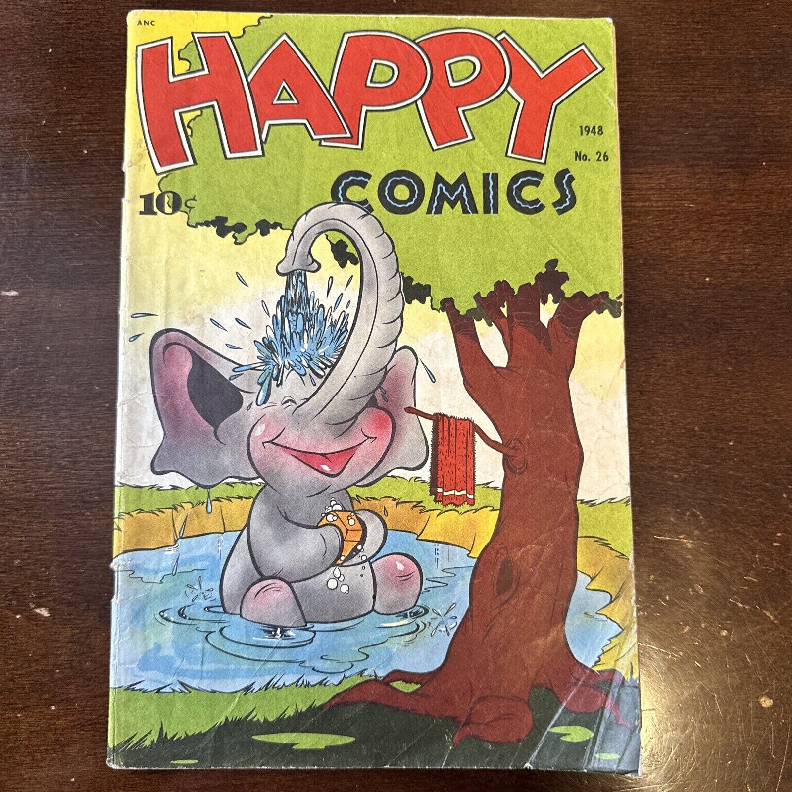 Happy Comics #26 (1948) - Golden Age Frank Frazetta Interior Art