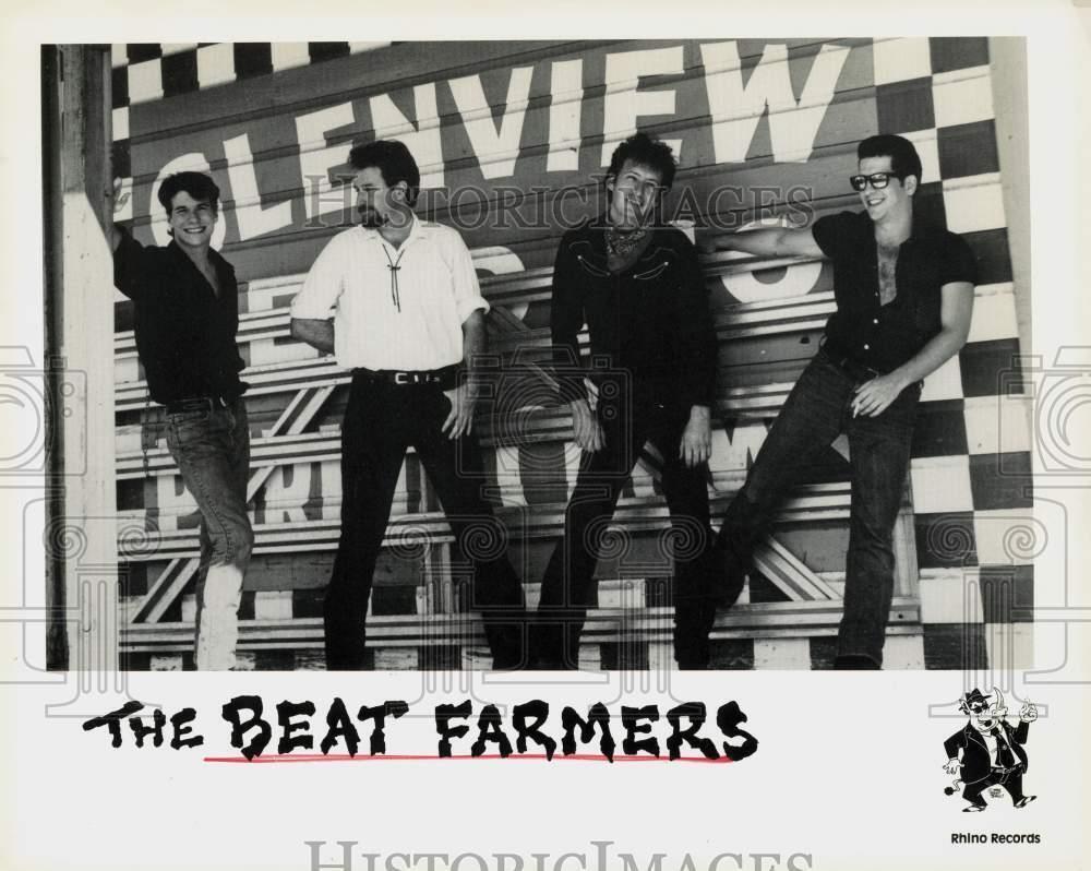 Press Photo The Beat Farmers, Music Group - srp27267