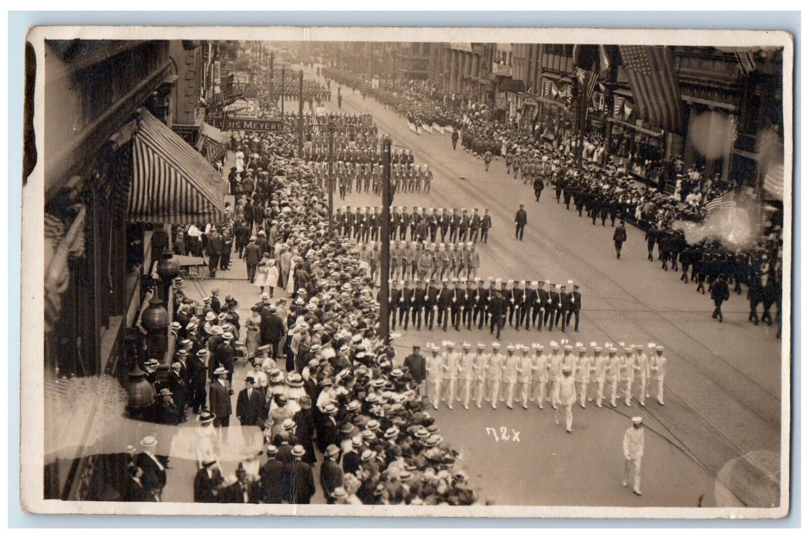 c1910's Parade Modern Woodmen America Buffalo New York NY RPPC Photo Postcard