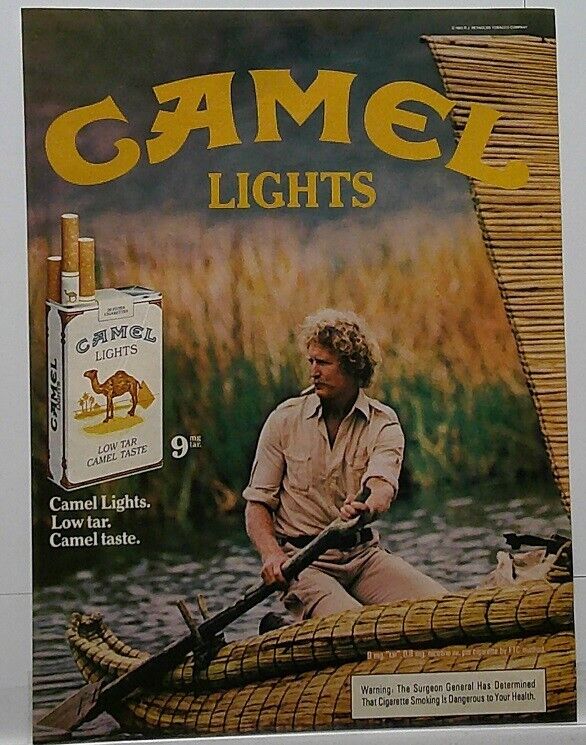 1984   CAMEL Lights Low Tar. Camel Taste
