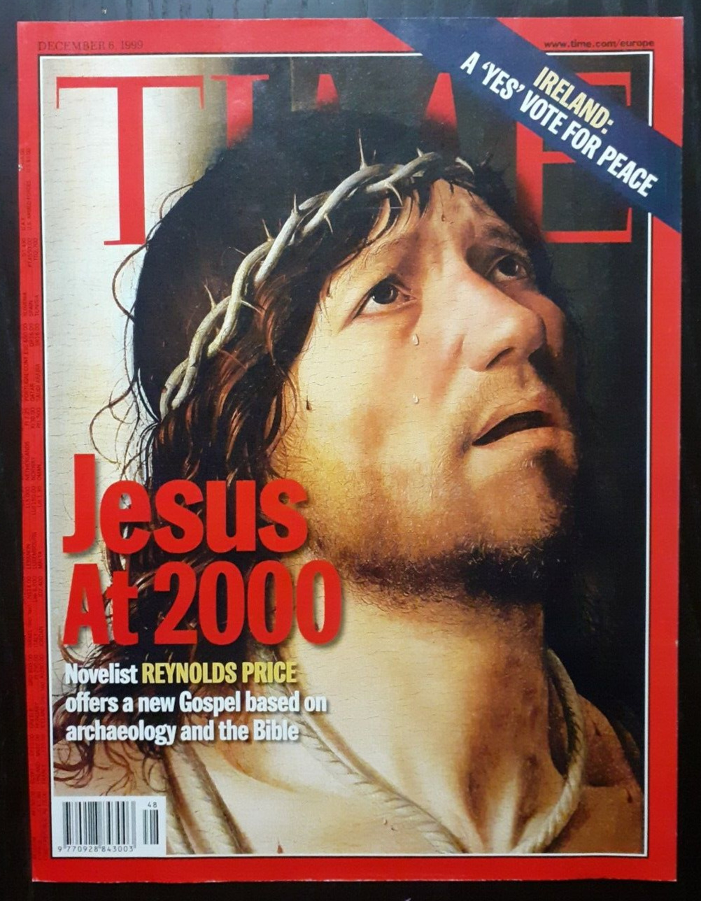 Jesus At 2000 Reynolds Price Gospel Bible Cover Time 1 Page Original 1999