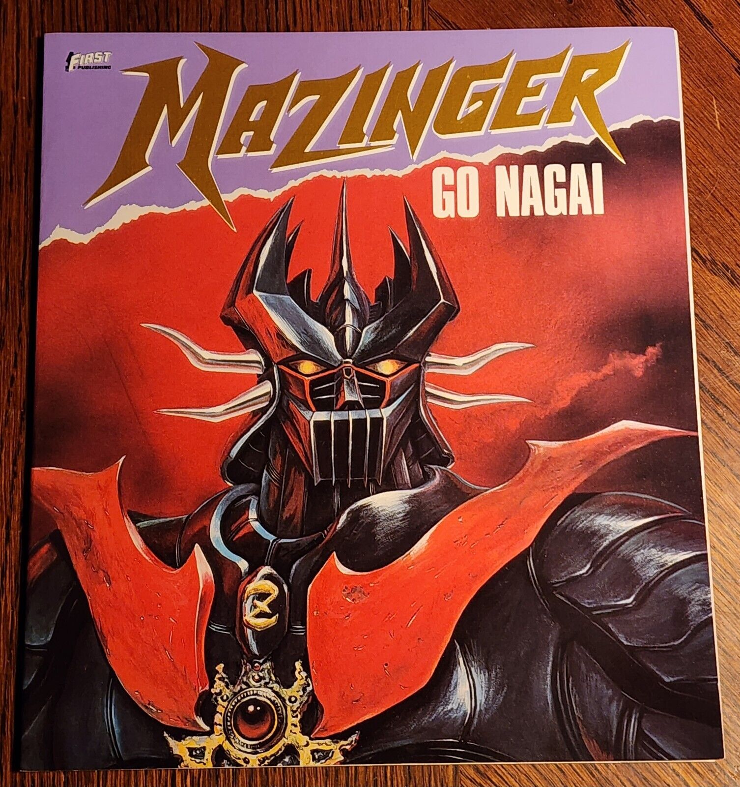 MANZINGER- Go Nagai & Takayuki S., \'88 FIRST COMICS 1st PB Edition *V.RARE+OOP