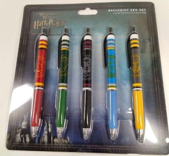 USJ Exclusive Harry Potter Ballpoint pen set (5 pieces) Universal Studios Japan