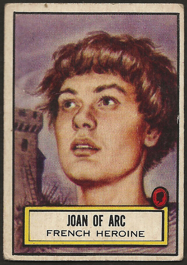 1952 TOPPS LOOK N\' SEE  # 133 JOAN OF ARC  G/VG
