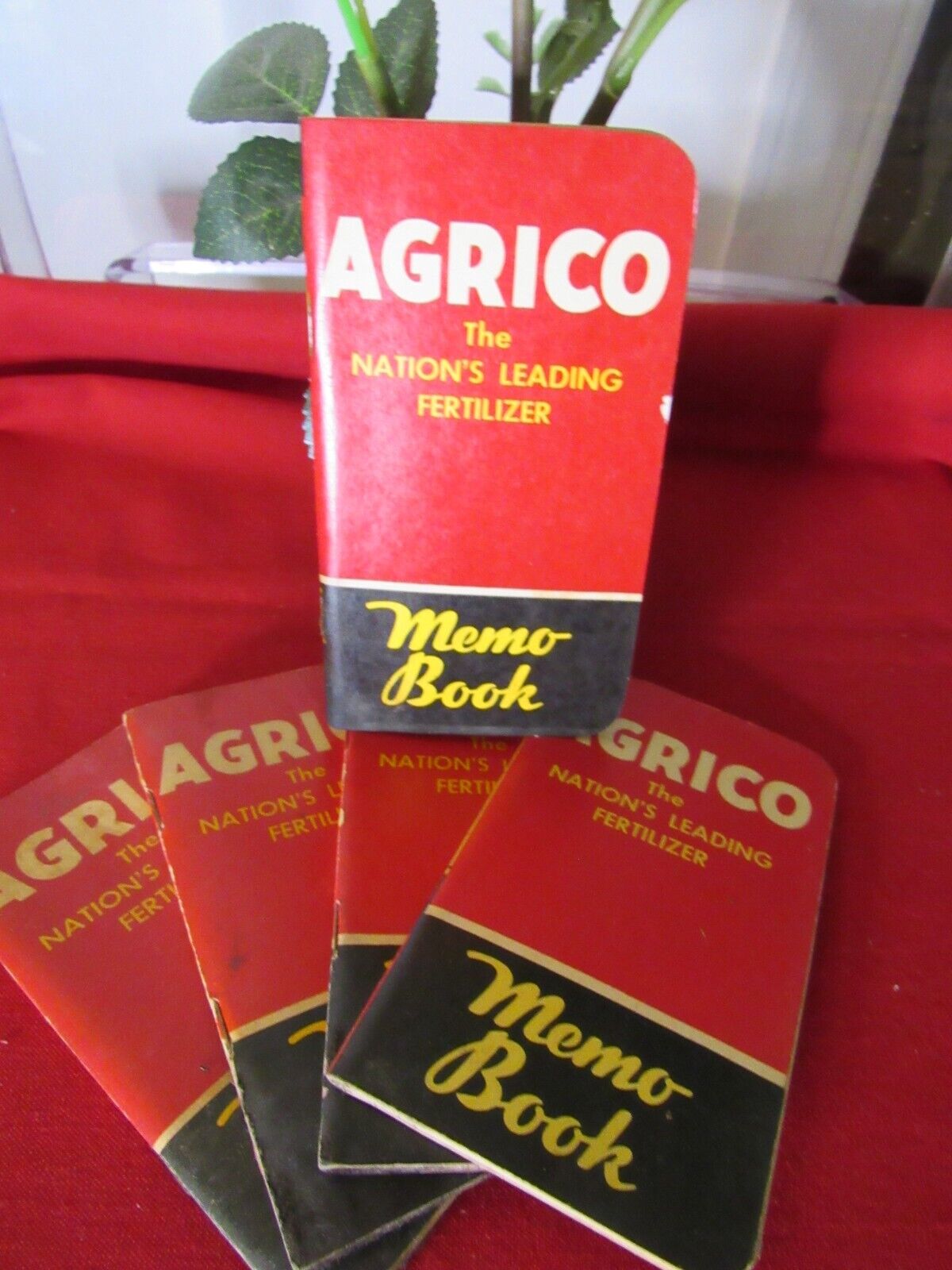 Vintage  1942-1956 Agrico Fertilizer Memo Book & Calendar 5 1/8\