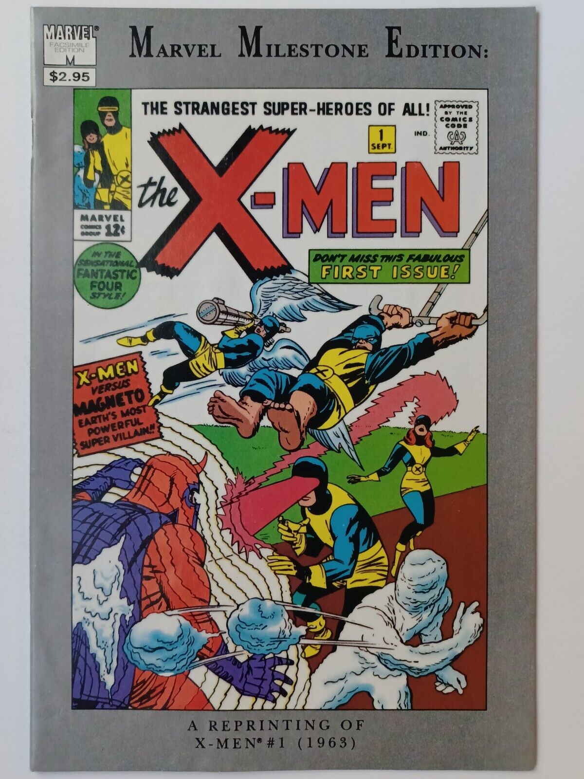 Marvel Milestone Edition X-Men #1 - Reprint Of 1st Appearance - Great Pics