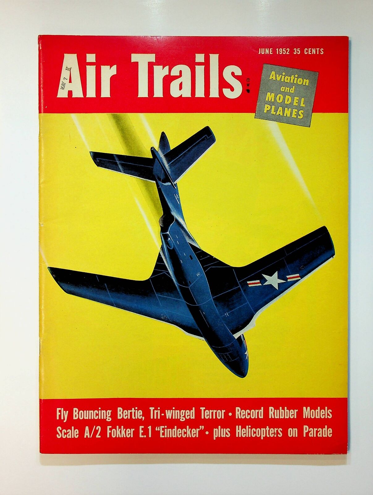 Air Trails Pulp / Magazine 2nd Series Jun 1952 Vol. 38 #3 FN
