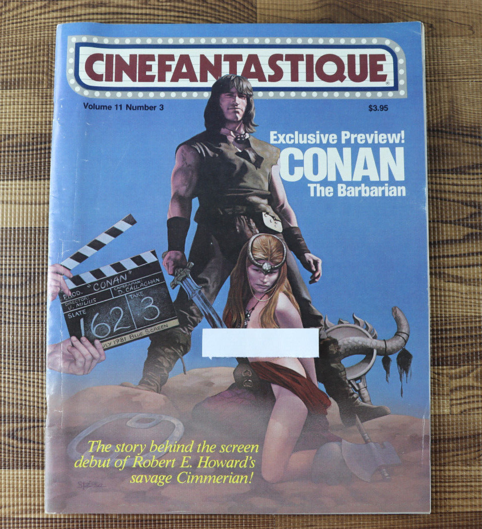 1981 Cinefantastique Conan The Barbarian Volume 11 #3 G/FN+