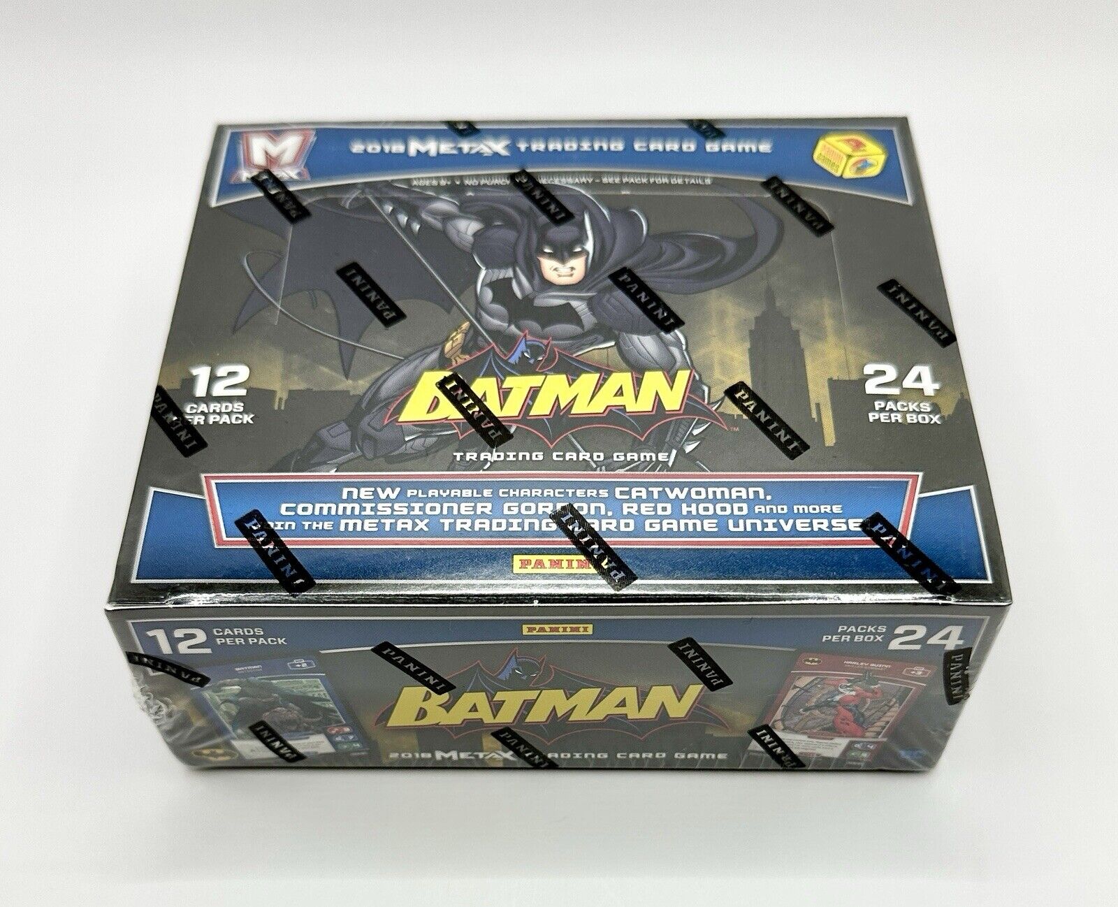 Batman 2018 Panini MetaX TCG Box NEW Factory Sealed - 24 Packs Rare TCG Booster