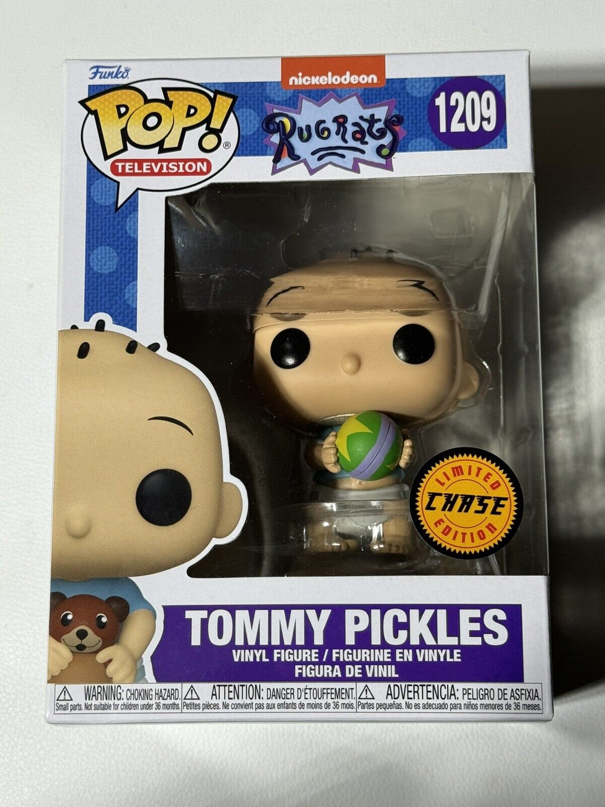 Funko Pop Nickelodeon Tommy Pickles #1209 (Chase) Vinyl Figure