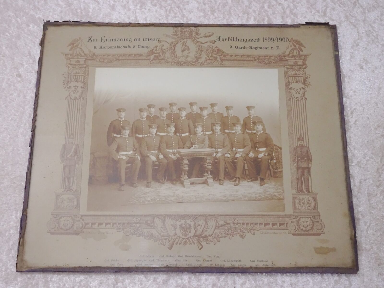 Antique Soldiers Reserve Image Photo 3. Garde-Regiment Z. for vintage